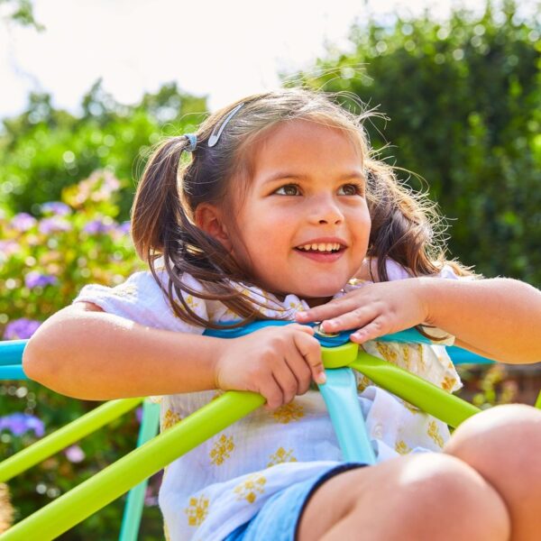 TP Toys 1.9m Metal Climbing Dome & Sandpit - Durable Outdoor Play Equipment for Kids Aged 3+, Versatile Fun with Sand or Ball Pit Base, Sturdy Powder-Coated Steel Frame, Weather-Resistant Design - Image 5