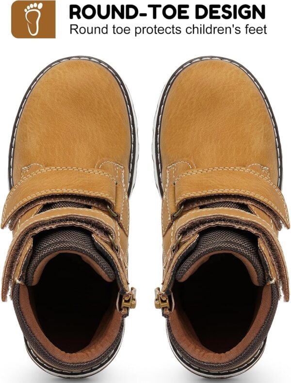 Harvest Land Boys Ankle Boots Waterproof Walking Shoes Boy Combat Boot - Image 5