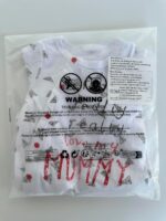 Tinykeke Newborn Baby Boy Girl Letters Footies Romper Unisex-Baby 2 Pack Footed Jumpsuit - Image 8