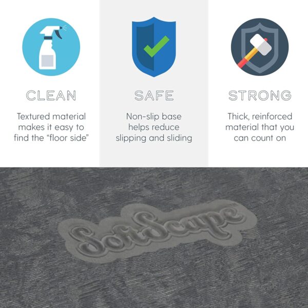 Factory Direct Partners Rustic Kid 15 inch Round Floor Cushions with Handles, Distressed Faux Leather, Flexible Seating for Home, Playroom, Montessori, Daycare, Classroom (4-Piece), 12223-DA - Image 8