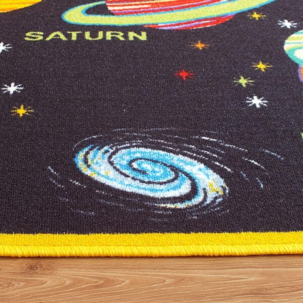 Superb Kids/Childs Rug Solar System Educational Play Mat 100cm x 200cm (3'3 x 6'6 approx) - Image 3