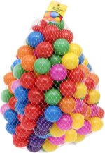 Straame Playballs, Crush-Proof, Colourful Pit Balls for Kids Baby-Approved Multi-Pack Toddler Ball Pit, Smooth Plastic Balls, No Sharp Edges, Non-Toxic & BPA Free.