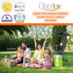 Convertible 3 in 1 Baby Travel Stroller | Travel Pushchair Rider, Lightweight, Foldable & Compact Stroller for Travel, 6 Months+, by Oberlux (Black) - Image 4