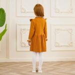 Miipat Baby Girl Dress Long Sleeve Toddler Girls Sweater Dresses Fall Winter Ruffle Pullover Knit Outfits for Girl - Image 2