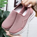 SHOBDW Ladies Canvas Shoes Womens Girls Shoes Casual Retro Plimsolls Plimsoles Low Top Flat Gym Sports Trainers Lightweight Sneakers Fashion Pumps Womens Trainers - Image 3