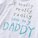 Tinykeke Newborn Baby Boy Girl Letters Footies Romper Unisex-Baby 2 Pack Footed Jumpsuit - Image 4