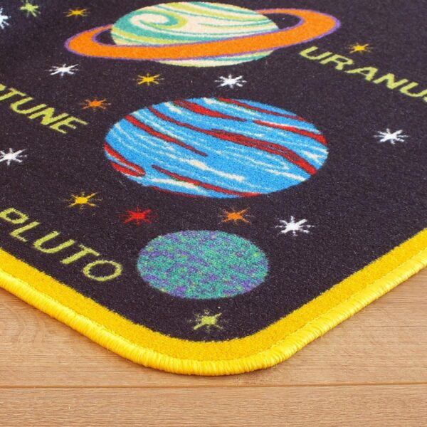 Superb Kids/Childs Rug Solar System Educational Play Mat 100cm x 200cm (3'3 x 6'6 approx) - Image 5