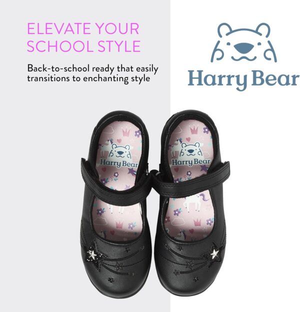 Harry Bear Girls School Shoes | Unicorn Girls Shoes | Back to School | Official Unicorn Merchandise - Image 4