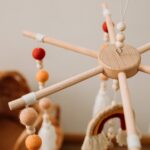 Mamimami Home 1pc Cot Mobile Baby Mobiles for Cots Baby Mobile for Cot Wind Chime Kit Baby Bed Bells Cot Toys (Orange Rainbow) - Image 3