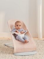 BabyBjörn Bouncer Balance Soft, Mesh, Pearly Pink/White - Image 3