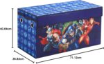 Idea Nuova Avengers Collapsible Children’s Toy Storage Trunk, Durable with Lid - Image 7