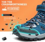 VITIKE Kids Snow Boots Outdoor Winter Walking Boots Warm Trekking Boots - Image 3