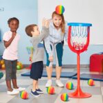 Homotte 6 Pcs Rainbow Playground Balls for Kids, 5 Inch Small Kickball Dodgeballs, Mini Toy Bouncing Ball Handball Set for Indoor & Outdoor Activities with Hand Pump - Image 6