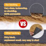 VIJIV Faux Grass Thatch Straw Table Runner Outdoor, 13" x 72" Fake Grass Hay Stacks Table Centerpieces Party Decorations for Modern Farmhouse, Western Themed Cowboy Decor, Home Rustic Decor - Image 3