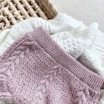 Aiihoo Toddler Cable Knit Bloomers Baby Girls Loose Harem Shorts Infant Ruffles Crochet Panties Underwear - Image 3