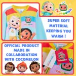 CoComelon Onesie for Kids All in One Pyjamas Boys Girls Fleece Pjs JJ Zipped Unisex Nightwear - Image 2
