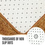 BOLUXIU Living Room Rugs,Khaki 120 * 160cm Fluffy Area Rug for Bedroom, Soft Touch Rug for Kids Room, Living Room Decor, Fuzzy Carpet for Nursery Soft Shaggy Rug for Play Room - Image 7