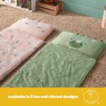 Silentnight Healthy Growth All-In-One Sleepover Bag - Sleep Bag & Built-In Pillow for Comfort and Convenience - Super Soft and Cosy Brushed Microfibre Travel Nursery Sleeping Bag - 160x70cm - Image 4