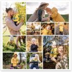 CCWACPP Custom Canvas Prints with Your Photos Collage Personalized Multi Photo Wall Art Upload Your Family Baby Pet Kids Photo Customize Pictures for Wall Home (Templates-04, 20"x20"(50x50cm))