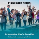 Piggyback Rider Child Toddler Barrier Backpack - Scout Model - Perfect for Hiking, Camping, Fitness, and Travel - Black Bundle - Image 6