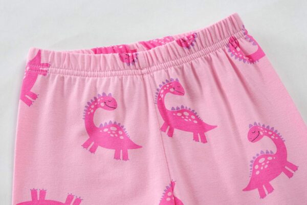 EULLA Girls Pyjamas Set Christmas Toddler Dinosaur Pajamas Cotton Unicorn Sleepwear Glow in the Dark Princess Pjs Long Sleeve Clothes Gift Age 1-7 Years - Image 6