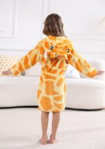 CuteOn Girls Bathrobe Kids Gifts for Toddler Boys Robe Size 2-13T - Image 6