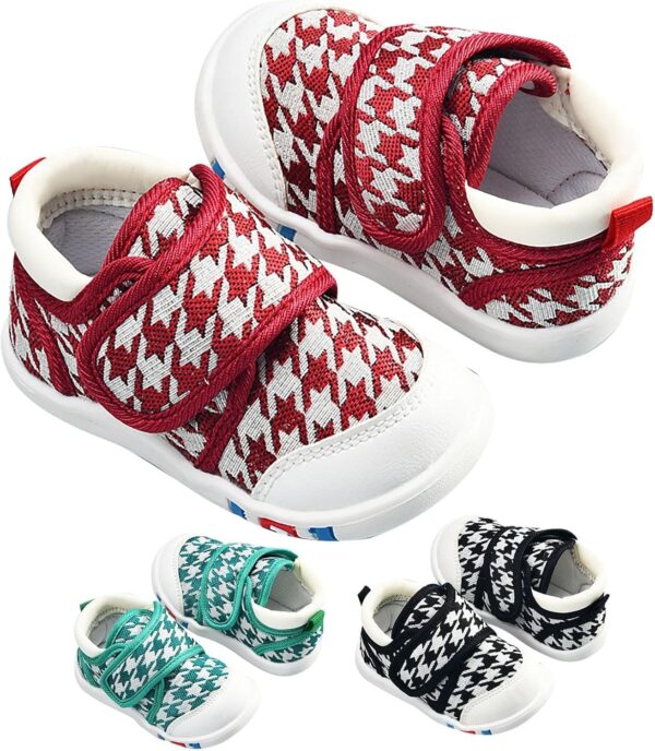 Infant Boys Girls Sneakers Pattern Pattern Spring and Autumn Soft Bottom Non Slip Comfortable Design Outdoor Casual Shoes Kids School Pumps - Image 2