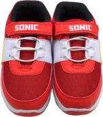 Sonic The Hedgehog, Boys or Girls Trainers with Flashing Lights, Red, Size 8-3 - Image 2
