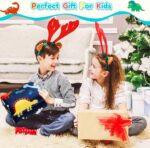 Edcooy Dinosaur Blanket for Boys, Kids Dinosaur Throw Blanket for Boys and Girls, Fluffy Cozy Dinosaur flannel Blanket with Vibrant Colors Cute Design, Soft Warm Throw Blanket (100 x 130cm, Blue)… - Image 7