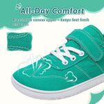 Barefoot Shoes Kids Wide Boys Girls Minimalist Canvas Trainers Walking Sneakers for School Running Outdoor Sports - Image 4