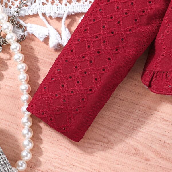 Similotey Baby Girl Dress Butterfly Print Sleeveless Dress and Coat 2Pcs Toddler Baby Girl Outfit Set - Image 5