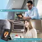 Picture Frame Personalized Voice 20S Recordable, 3.9x3.9 Love Heart Shape Gifts for Graduation, Christmas, Birthday, Wedding, Photo Frame for Tabletop Desk Bookshelf Office Home - Image 2