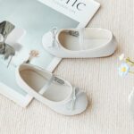 Kiderence Little Toddler Girls Dress Shoes Ballerina Ballet Flats Kids Mary Janes - Image 3