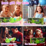 SWTOIPIG Baby Toys Transparent Caterpillar Toy With Light and Music, Electric Mechanical Gear Toy for Boys Girls Toddler Gifts for Old Raupe - Image 6