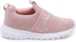 Nautica Kids Girls Boys Fashion Sneaker Slip-On Athletic Running Shoe for Toddler and Little Kids-Mattoon-Mauve Sparkle-9 - Image 2