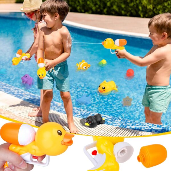 Hysagtek 11PCS Baby Bath Toys, Baby Bath Tub Toys Swimming Pool Toys Paddling Pool Toys Toddler Toys Wind-up Toys for Kids - Image 7