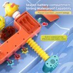 Bath Toys for Kids, Plumbing System Bathtub Water Toy, 11.02x2.95x12.4 inches, Educational Toy with Pipes & Valves, Interactive Sensory Shower Game for Boys, Girls Over 3 Years Old - Image 7