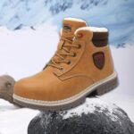 ARRIGO BELLO Winter Boots for Boys Lined Zipper Kids Snow Lace-up Girls Warm Winter Boot Sizes 12.5-5 - Image 6