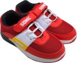 Sonic The Hedgehog, Boys or Girls Trainers with Flashing Lights, Red, Size 8-3 - Image 3