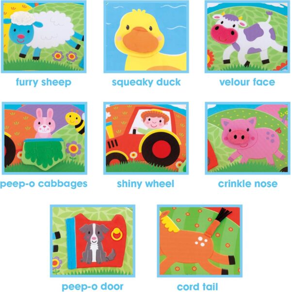 Galt Toys, Playnest - Farm, Baby Activity Center & Floor Seat, Ages 0 Months Plus - Image 10