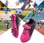 Boys Football Boots Shoes Kids Girls FG/AG Soccer Athletics Training Sport Running Shoes Profession Competition Teenager Indoor Outdoor Cleats Sneakers for Unisex - Image 7