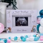 Baby Announcement Brother to be Scan Photo Frame Gift CINS-1 - Image 3