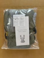 SONARIN Premium Breathable Baby Carrier with Storage Bag,Sunscreen Hood,Ergonomic,for Newborn to Toddler(0-48 Months),Head Support,Maximum Load 20kg,Front Facing Baby Carrier(Grey) - Image 8