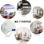 YJDRUG Space Themed Children's Play Rug,100x150cm,Cute Cartoon Animal Numbers Rug，Low Pile Washable Classroom Carpet Suitable for Nursery Kindergarten Living Room Bedroom Children's Room Decoration - Image 7