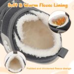 JOINFREE Baby Winter Booties Infant Girls Boys Indoor Outdoor Newborn Crib Shoes Toddlers Cozy House Shoes Baby Winter Walking Shoes - Image 2