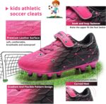 Boys Football Boots Shoes Kids Girls FG/AG Soccer Athletics Training Sport Running Shoes Profession Competition Teenager Indoor Outdoor Cleats Sneakers for Unisex - Image 2