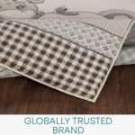 Livabliss Safari Kids Rug - Childrens Rugs for Bedroom 160x213 cm, Kids Carpet for Girls & Boys Bedroom, Playroom and Nursery Rugs, Baby Rug for Girl or Boy Room, White, Grey and Beige - Image 4