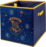 HOX Harry Potter Foldable Storage Boxes with Handles | Durability & Fabric Collapsible Chest/Cubes Storage | Compatible Ikea Kallax Furniture | For Organizer Kids Room & Playroom