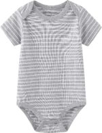 Kiddiezoom Baby Bodysuits Pants Infant Onesie Clothes Set Outfits Boy Girl Cotton Caps Scratch Mitten Set - Image 5