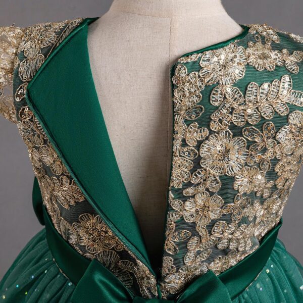 TTYAOVO Girl Flower Dress Elegant Wedding Lace Princess Party Gown - Image 5